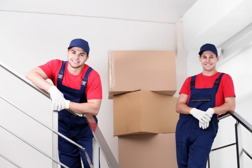 Local man and van team handling a move in Colindale