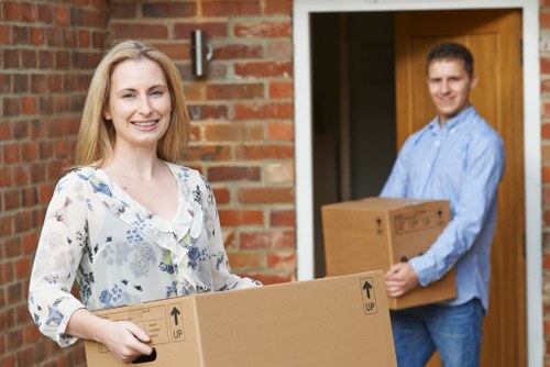Local removals team helping with a shared-house move in Colindale