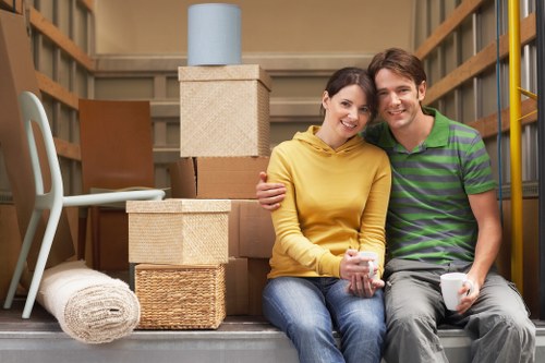 Professional business relocation in Colindale with organized workstations