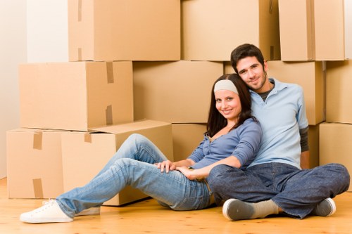 Apartment moving logistics in Colindale