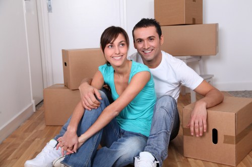 Careful handling of sofas and wardrobes during furniture removals in Colindale