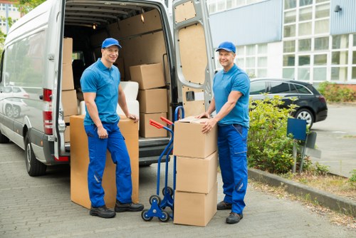 Efficient local packing and unpacking support for residential and office moves in Colindale