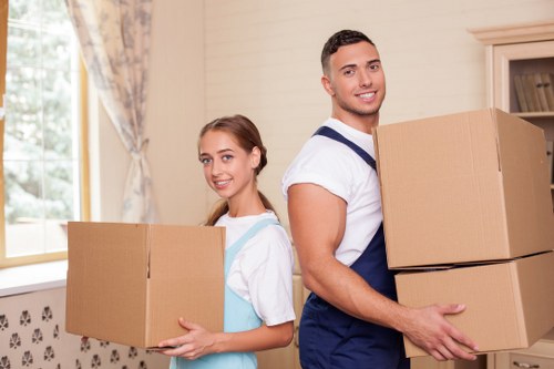 Variety of cardboard boxes and packing supplies in Colindale